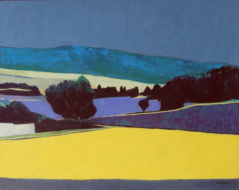 Huile sur Toile 100x81 cm