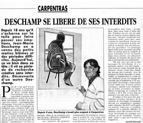  Hôtel Safari Carpentras 1992